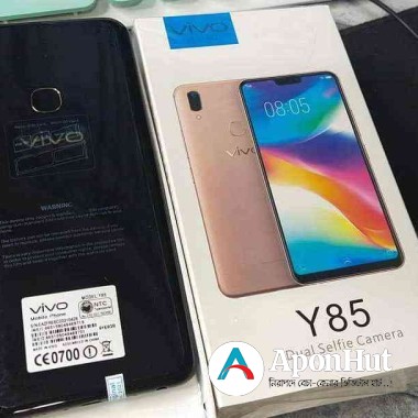 Vivo y85 Used Mobile 6GB and 128 GB