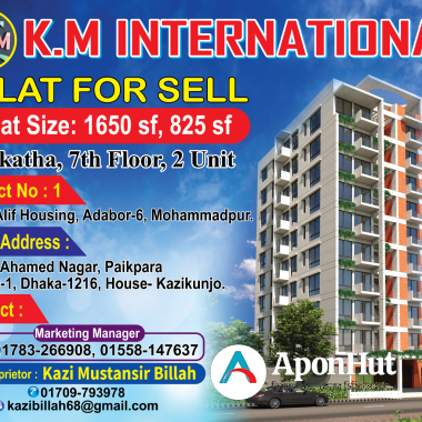 Small flat/ big flat for sell