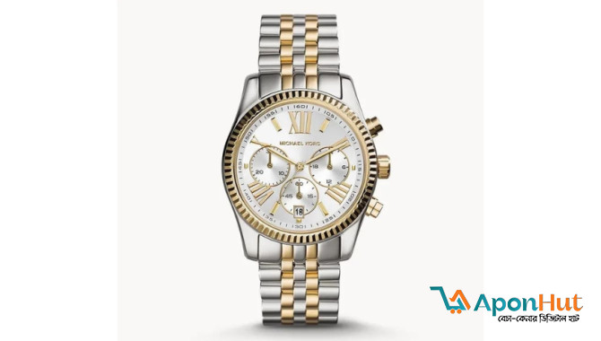 Michael Kors Lexington Chronograph Silver