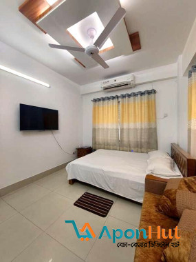 Rent A Fully Furnished one-Bedroom Flat in Bashundhara