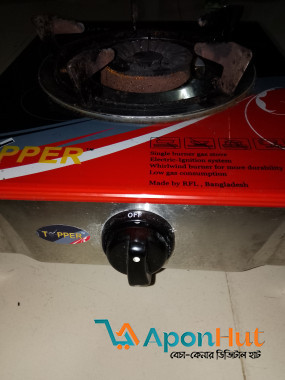 Topper Beauty Single Glass Auto Stove NG (লাইনের গ্যাসের চুলা)