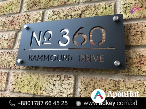 Woodworking Logo Design Name plates Maker in BD