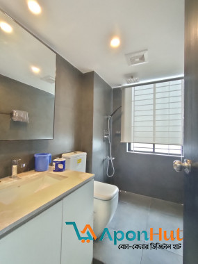 Rent Furnished Two Bedroom Flat in Baridhara.