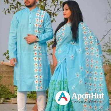 couple collection panjabi + Sharri