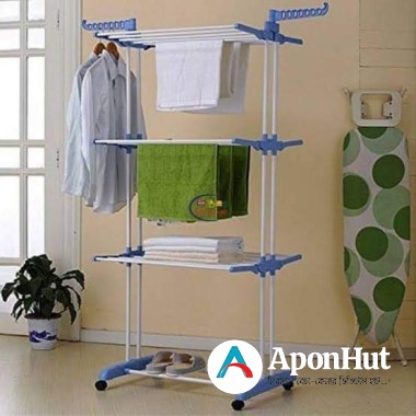 3 leyar clothes rack