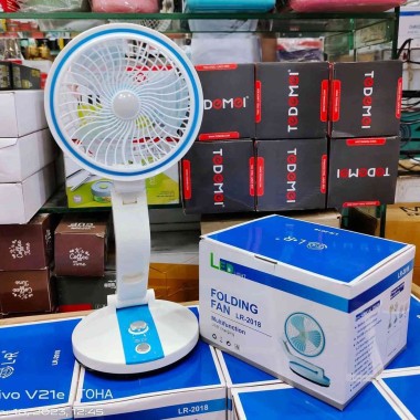 Rechargeable Folding Table Fan