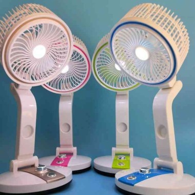 Rechargeable Folding Table Fan