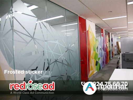 Office Glass Sticker Price in Bangladesh.