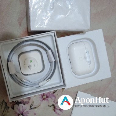 Apple brand AirPods pro headphone