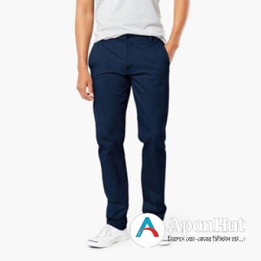 Slim-Fit Chino Gabardine Pants