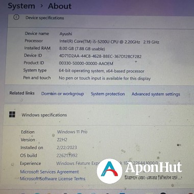 Lenovo thinkpad Used laptop Price in BD