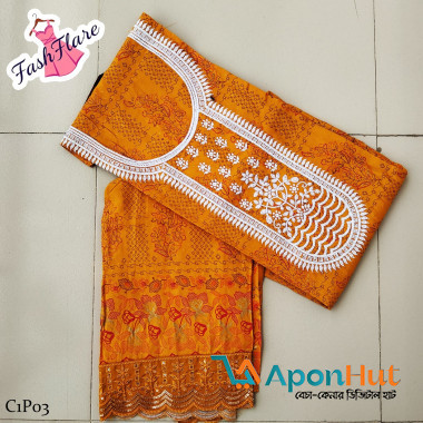 Pushri Design Cotton 3-pieces