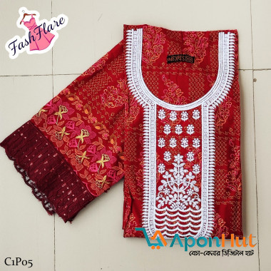 Pushri Design Cotton 3-pieces