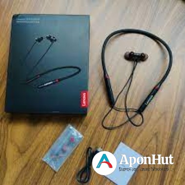 Lenovo HE05X Magnetic Neckband Bluetooth Earphone