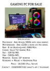 Low Price Gaming Pc For Sale