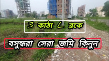 3 Katha Plot Sale in Bashundhara r/a