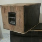 Dual 8" subwoofer cabinet