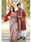 Saree Panjabi Couple Set