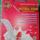 natural food badam shake