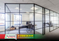 Cutting Wall Glass Spider Glass Partition