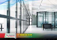 Cutting Wall Glass Spider Glass Partition