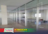 Cutting Wall Glass Spider Glass Partition