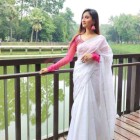 হাফ সিল্ক শাড়ি | Half silk saree