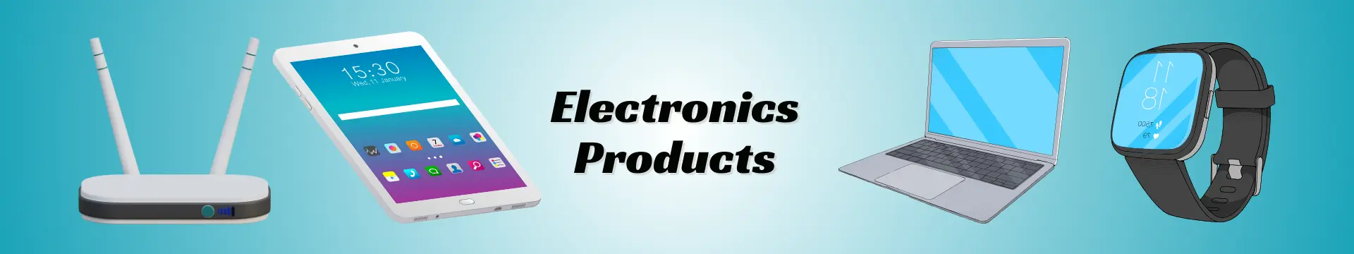 Electronics Products Banner