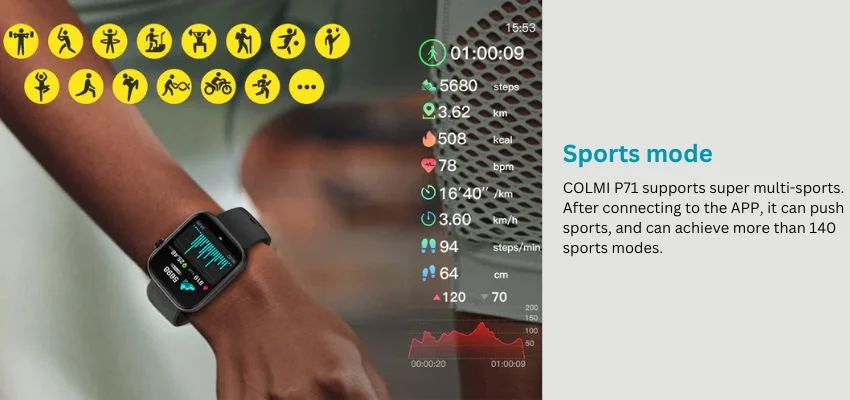 Colmi P71 Smartwatch Price in Bangladesh