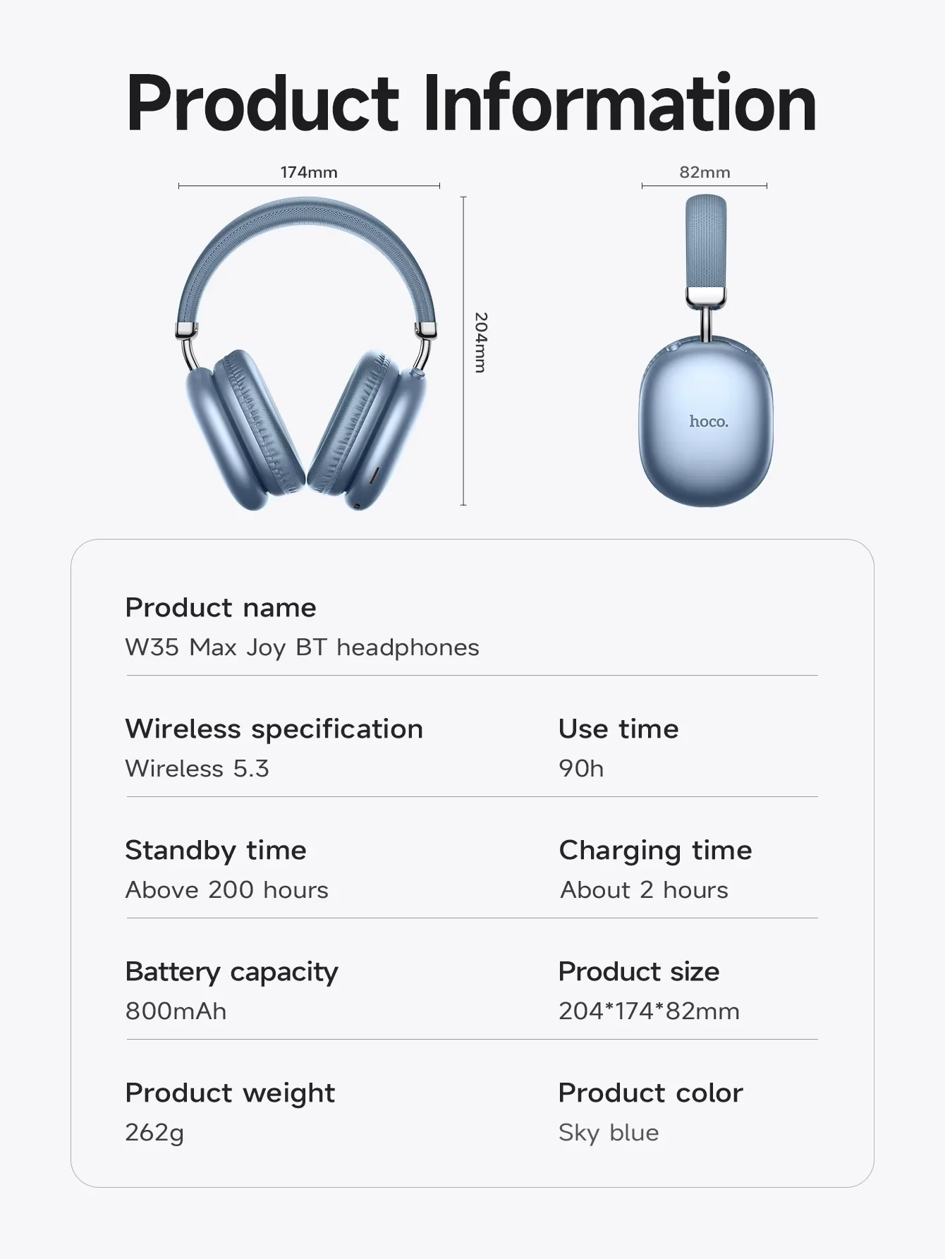 Hoco W35 Max Wireless Headphone Price In Bangladesh