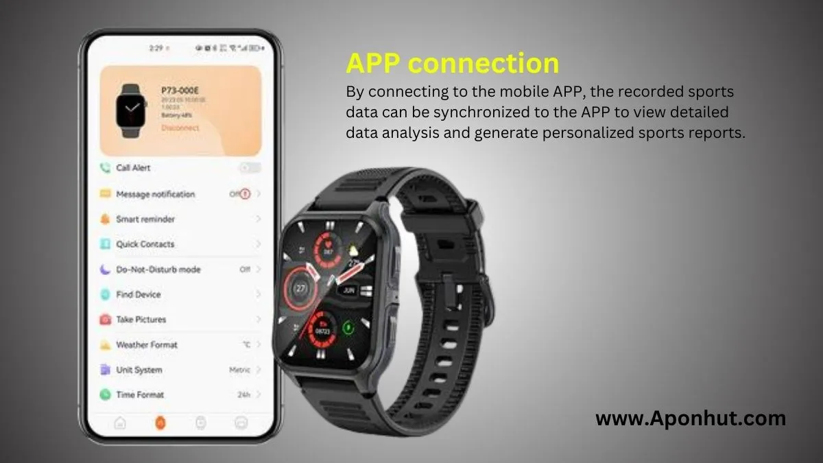 COLMI P73 Smart Watch APP connection