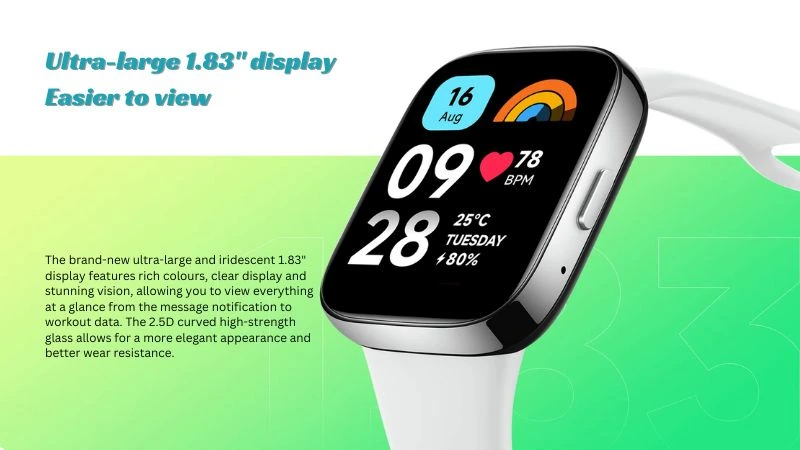 Xiaomi Redmi Watch 3 Active Calling Smart Watch