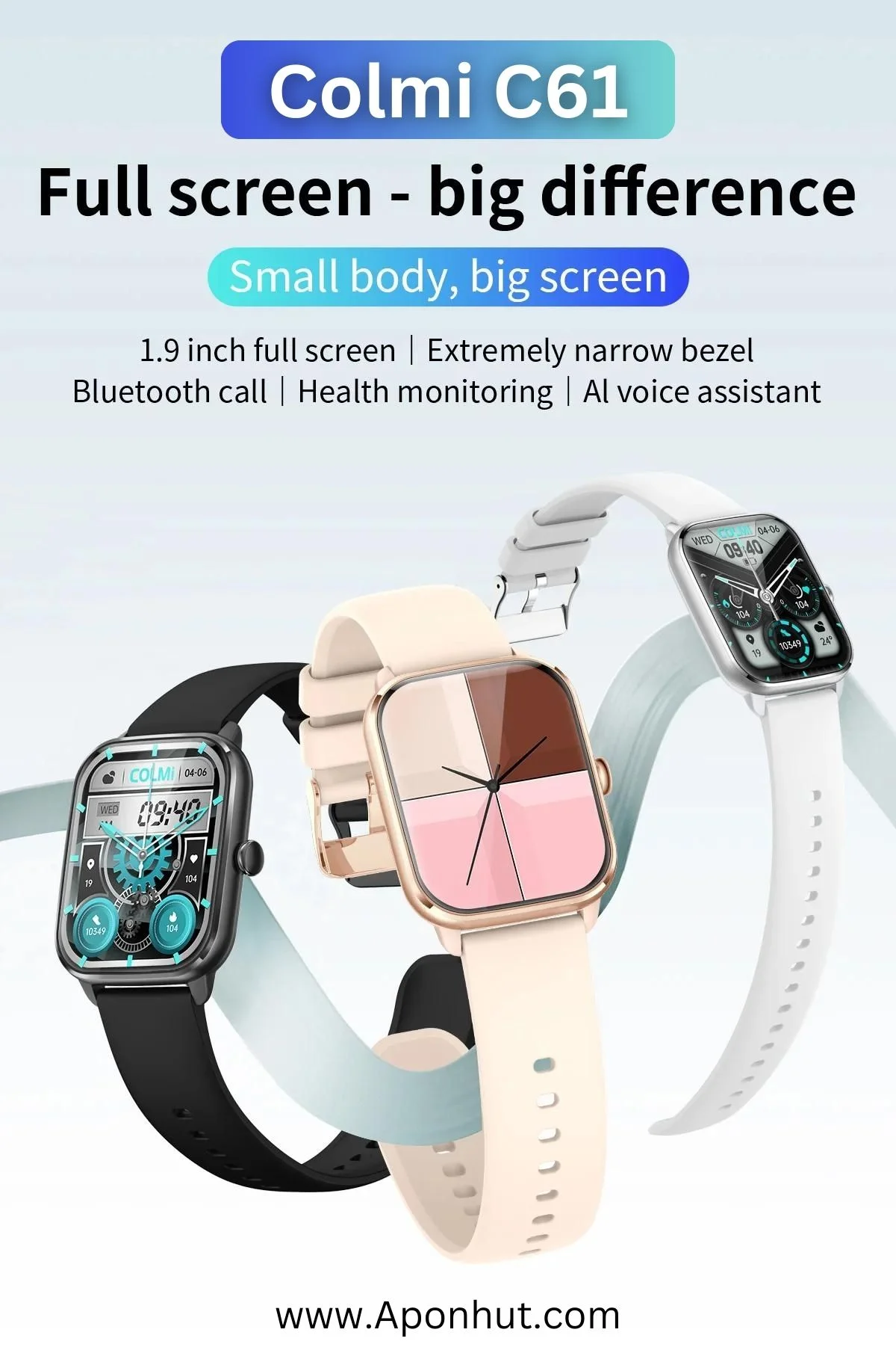 COLMI C61 Smart Watch Bluetooth calling