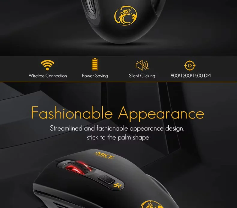 IMice G1800 Wireless Gaming Mouse Price in Bangladesh