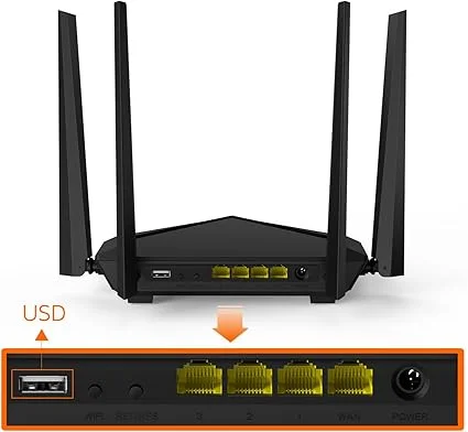 tenda ac10 ac1200 1200mbps dual band 4 antenna gigabit wifi router