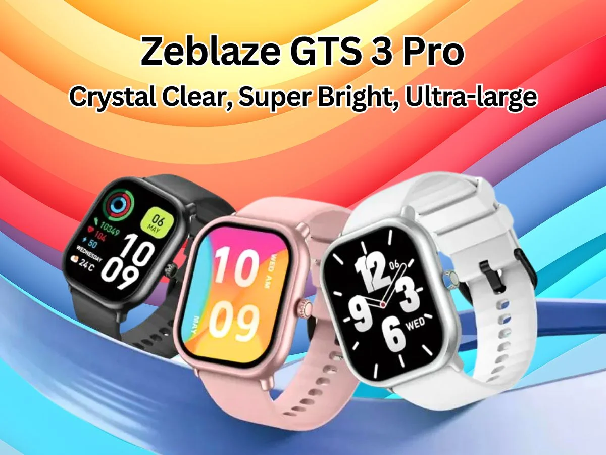 Zeblaze GTS 3 Pro Crystal Clear, Super Bright, Ultra-large