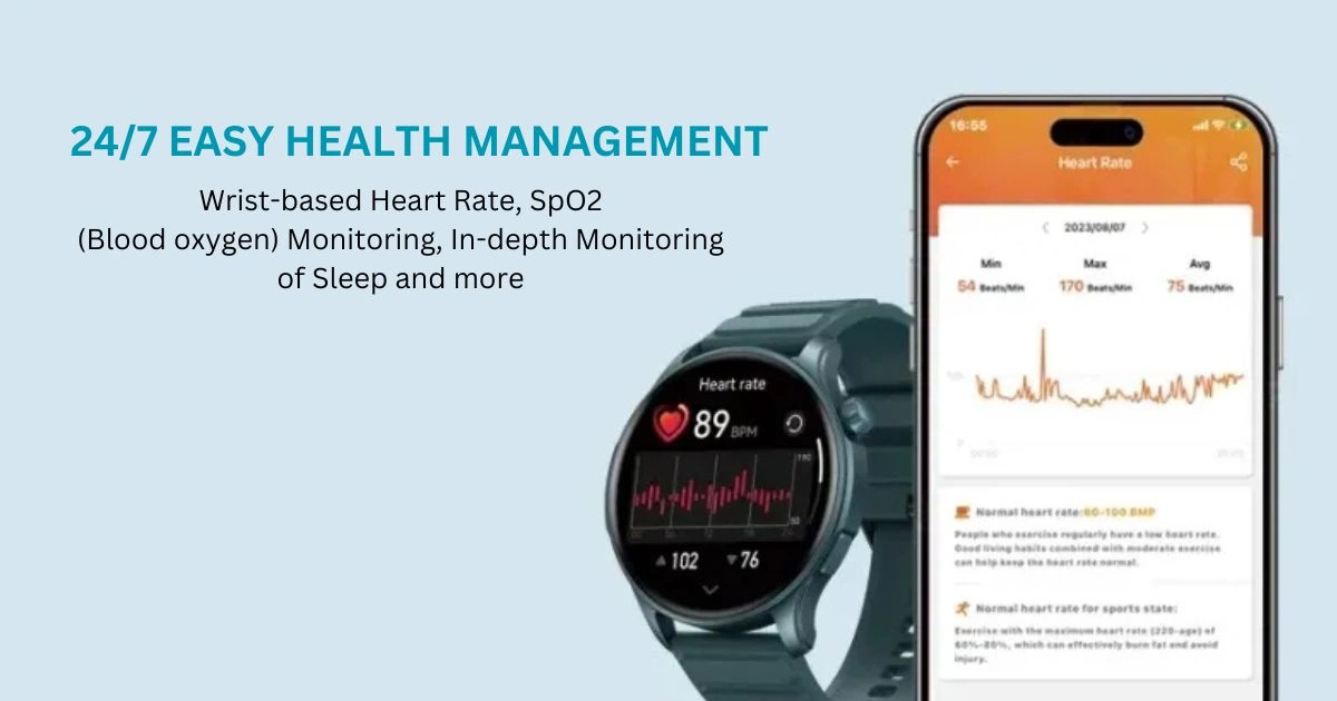 Zeblaze Btalk 3 Pro HEALTH MANAGEMENT