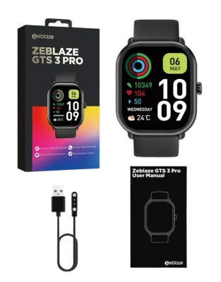 Zeblaze GTS 3 Pro Smart Watch Available in Bangladesh